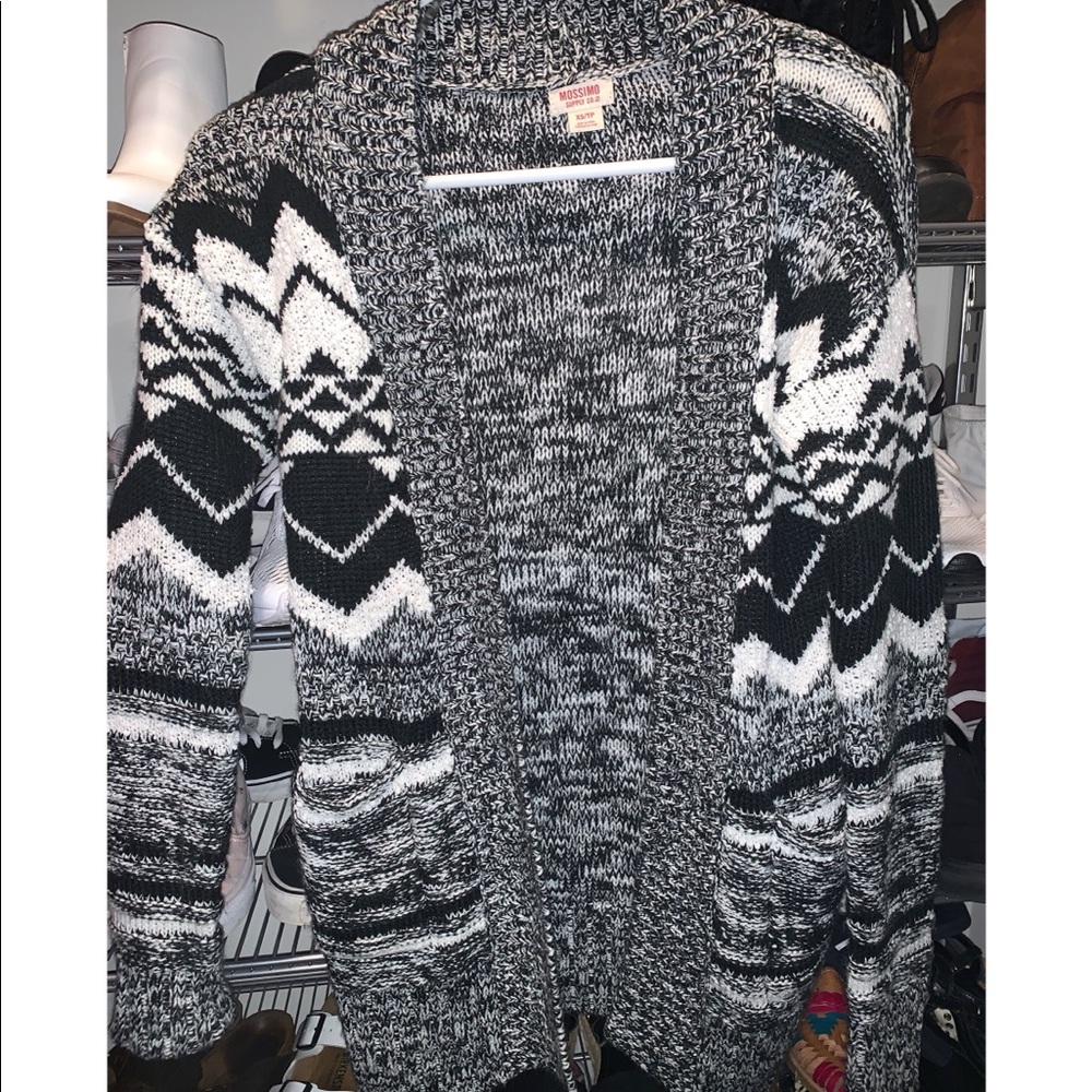 B&W CARDIGAN